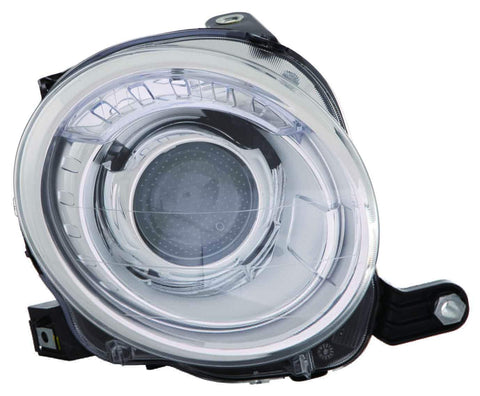 For Fiat 500 HB/ 500C Convertible. 2012 13 14 15 16 17 18 2019 Headlight 1 Passenger Side 5182428AE FI2503100
