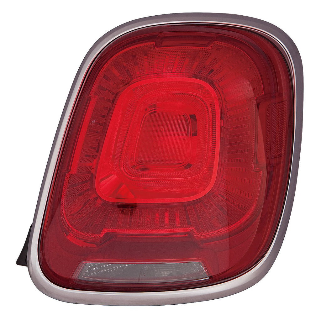 For Fiat 500X 2016 17 2018 Tail Light SATIN SILVER (GUN METAL) Trim Passenger Side CAPA Certified 68285285AA FI2819103C