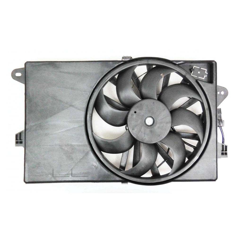For Fiat 500 HB/ 500C Convertible 2012 13 14 15 16 2017 2 Radiator Fan Assembly 55111351AB FI3115103