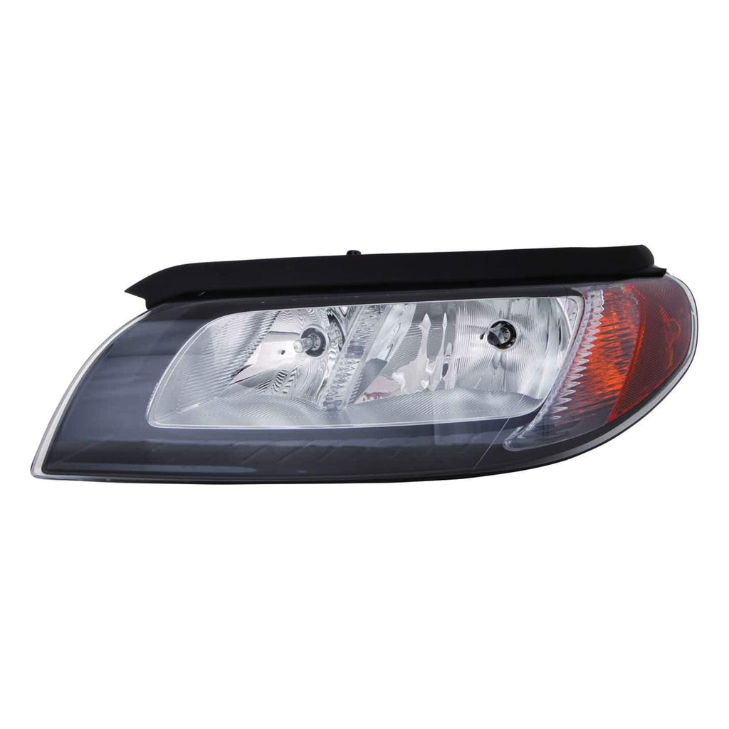 For Volvo S80 2007 Headlight Halogen Black Bezel Driver Side 31214180-7 VO2502124