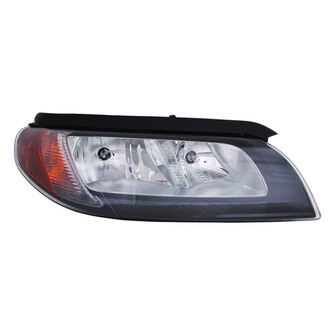 For Volvo S80 2007 Headlight Halogen Black Bezel Passenger Side 31214181-5 VO2503124