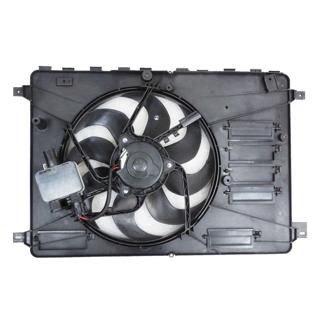 For Volvo S60 2.0L 15/ 2.5L 2012 13 14 2015/ 3.0L 2011 12 13 14 2015/ S80 2.0L 15/ 3.2L 2007 08 09 10 11 12 13 2014/ V60 2.0L/ 2.5L/ CROSS COUNTRY 15 Radiator Fan w/ CONTROLLER 31368867-3 VO3115113