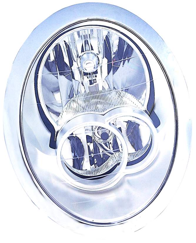 For Mini Cooper / Mini Cooper S 2005 06 07 2008 Headlight Halogen w/o Headlight WASHERS Passenger Side 63 12 7 198 734 MC2503102