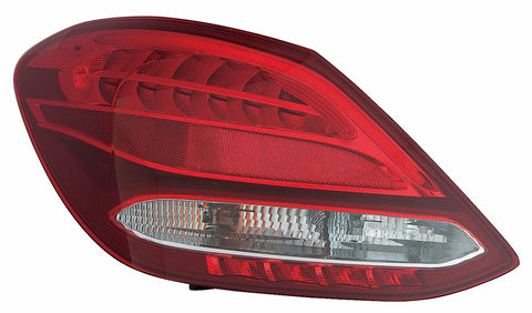 For Mercedes-Benz C Class Sedan 2015 16 17 2018 Tail Light Halogen Headlight w/o LOGO Driver Side 206000000000 MB2800143