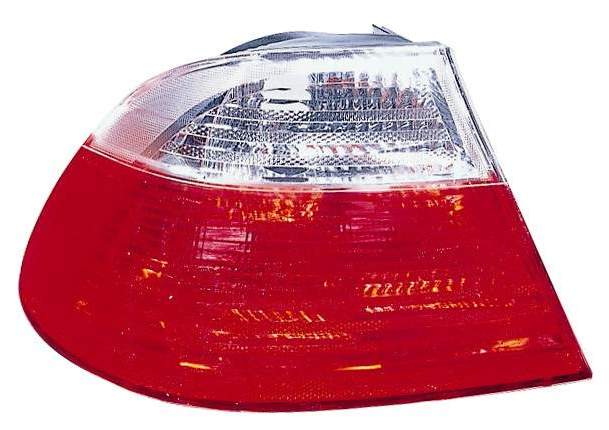 For BMW 3 Coupe Series 1999 00 01 02 2003/ 2003 Tail Light Driver Side Outer WHITE 63 21 8 383 825 BM2800108