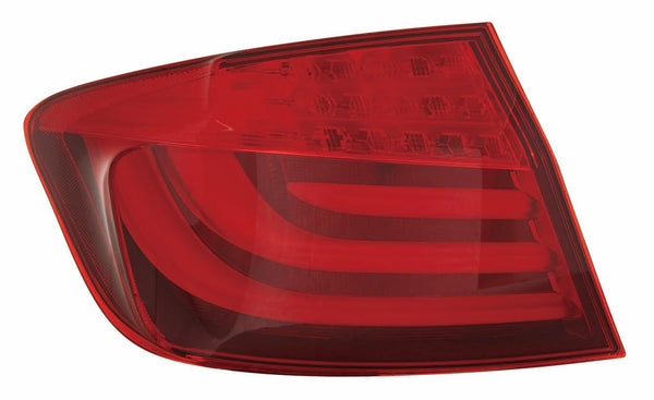 For BMW 5 Series Sedan 2011 12 2013/ Hybrid/ M-5 2012 2013 Tail Light ON BODY Outer Driver Side CAPA Certified 63 21 7 203 231 BM2804105C