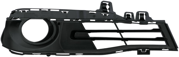 For BMW 3 Series Sedan/ Hybrid 2016 17 2018/ Wagon 2016 17 18 2019 Fog Light Bezel w/ Fog Light STD/ MODEM LINE Passenger Side 51 11 7 396 878 BM1039180