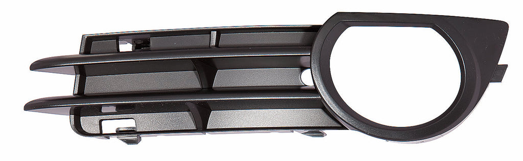 For Audi A-3 2006 07 08 2009 Fog Light Bezel w/ Fog Light w/o Sport Pkg MATTE Black Driver Side 8P4 807 681 B AU1038103