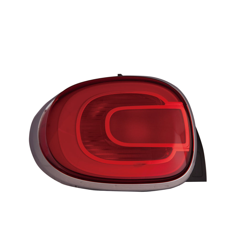For Fiat 500L 2014 15 16 2017 Tail Light EASY/ POP/ Sport/ LOUNGE/ 2018 19 2020 POP/ Sport/ LOUNGE Driver Side CAPA Certified 68201959AA FI2818101C