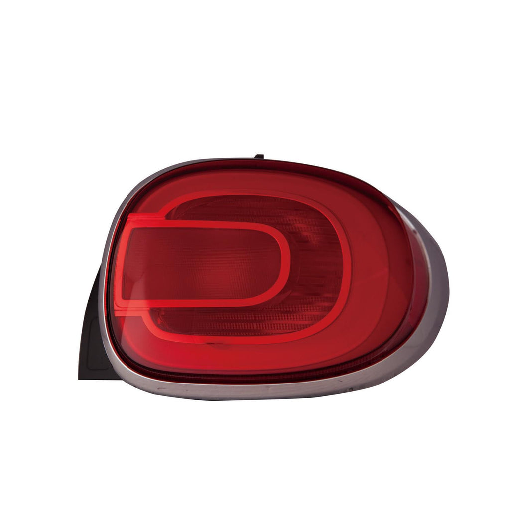 For Fiat 500L 2014 15 16 2017 Tail Light EASY/ POP/ Sport/ LOUNGE/ 2018 19 2020 POP/ Sport/ LOUNGE Passenger Side CAPA Certified 68201958AA FI2819101C
