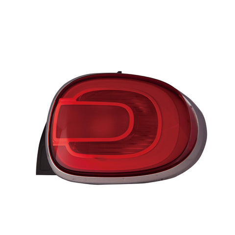 For Fiat 500L 2014 15 16 2017 Tail Light EASY/ POP/ Sport/ LOUNGE/ 2018 19 2020 POP/ Sport/ LOUNGE Passenger Side CAPA Certified 68201958AA FI2819101C