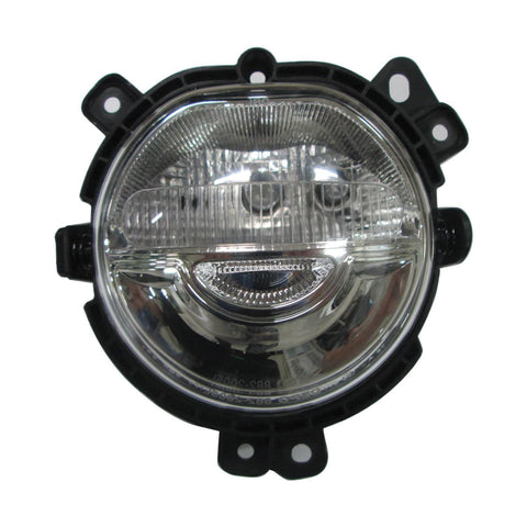 For Mini Cooper Countryman 2017 18 2019 DRL w/o Fog Light Halogen Headlight Passenger Side CAPA Certified 63 17 7 409 116 MC2563103C