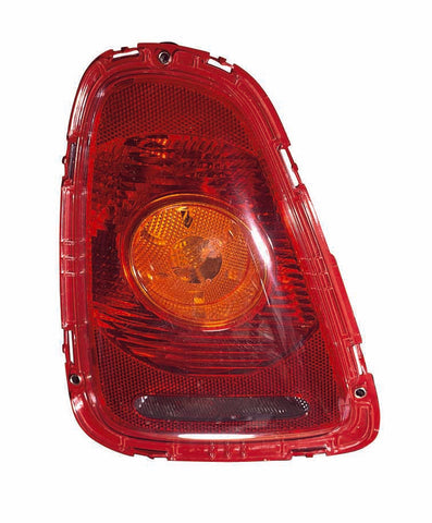 For Mini Cooper HB/ S HB 2007 08 09 2010 Tail Light w/ AMBER LENS Driver Side 63 21 2 757 009 MC2800103