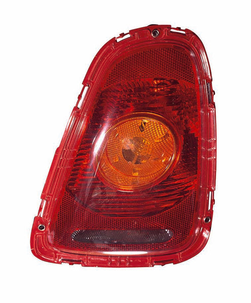 For Mini Cooper HB/ S HB 2007 08 09 2010 Tail Light w/ AMBER LENS Passenger Side 63 21 2 757 010 MC2801103