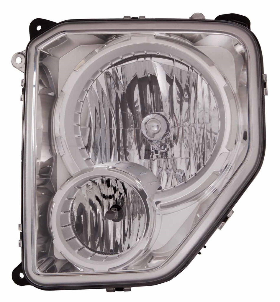 For Jeep Liberty 2008 09 10 11 2012 Headlight w/o Black Bezel w/ Fog Light Driver Side 55157339AE CH2502233