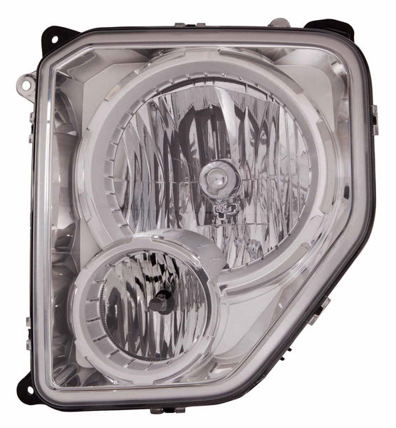 For Jeep Liberty 2008 09 10 11 2012 Headlight w/o Black Bezel w/ Fog Light Driver Side 55157339AE CH2502233