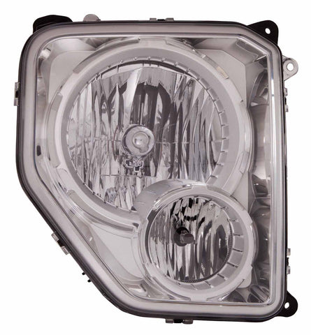 For Jeep Liberty 2008 09 10 11 2012 Headlight w/o Black Bezel w/ Fog Light Passenger Side CAPA Certified 55157338AE CH2503233C