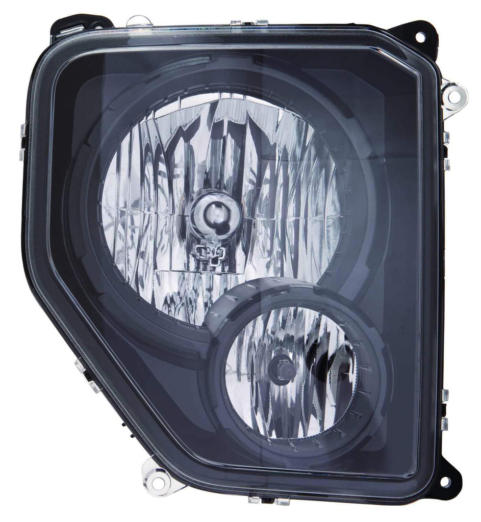 For Jeep Liberty 2010 11 2012 Headlight w/ Black Bezel w/ Fog Light Passenger Side CAPA Certified 68079710AA CH2503227C
