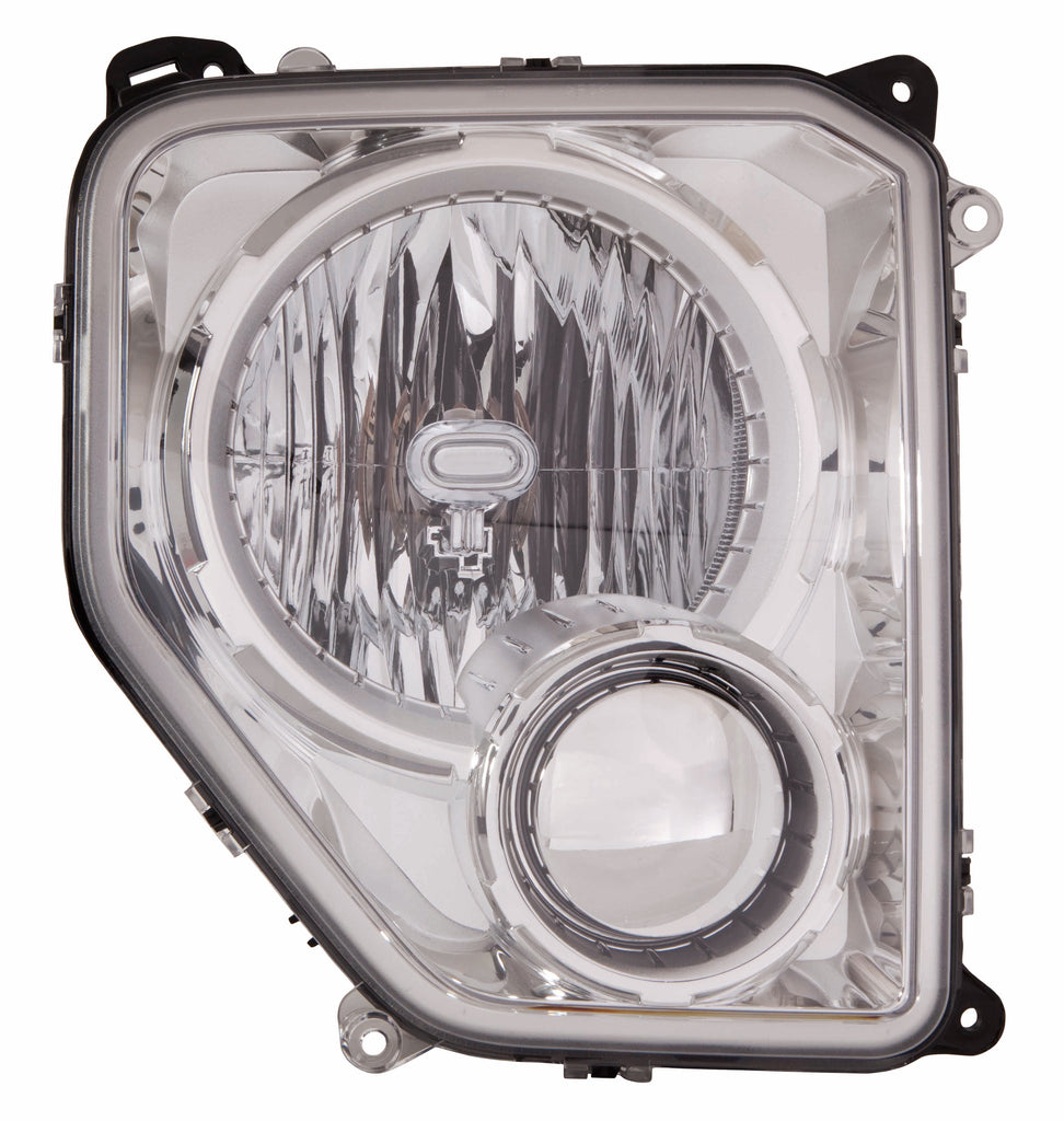 For Jeep Liberty 2008 09 10 11 2012 Headlight (OVAL BULB SHIELD) w/o Black Bezel w/o Fog Light Passenger Side 57010170AE CH2503221