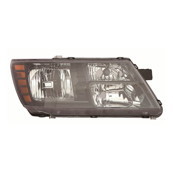 For Dodge Journey 2014 15 16 17 18 19 2020 Headlight Halogen QUAD CODE LME w/ Black Trim Passenger Side 68200084AC CH2503265