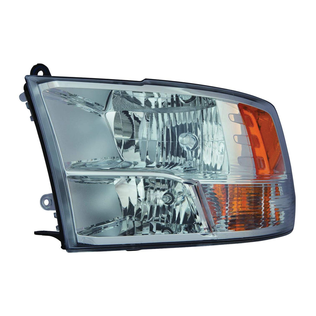 For Ram Ram 1500 Pickup/ CLASIC 2013-2022/ 2500/ 3500 2013 14 15 16 17 2018 Headlight Halogen STD Chrome w/o DUAL Rear WHEELS Driver Side CAPA Certified 68096439AJ CH2502282C