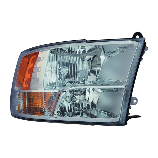 For Ram Ram 1500 Pickup/ CLASIC 2013-2022/ 2500/ 3500 2013 14 15 16 17 2018 Headlight Halogen STD Chrome w/o DUAL Rear WHEELS Passenger Side CAPA Certified 68096438AJ CH2503282C