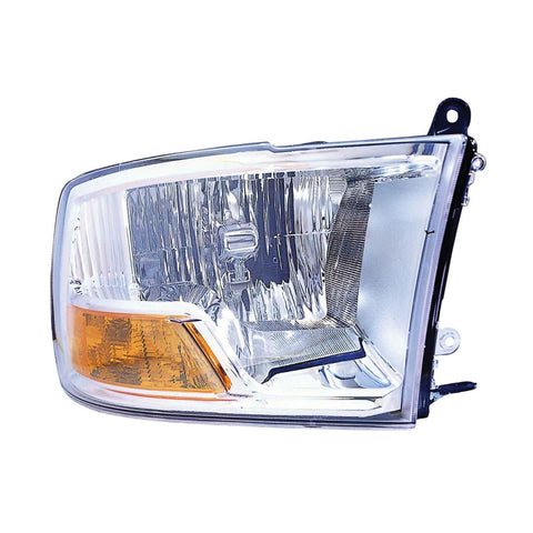 For Ram Ram 1500 Pickup 2009 10 11 2012/ 2500/ 3500 2010 11 2012 Headlight w/o QUAD LampS CODE LMA LARAMIE/ Sport Driver Side CAPA Certified 55277409AG CH2502217C