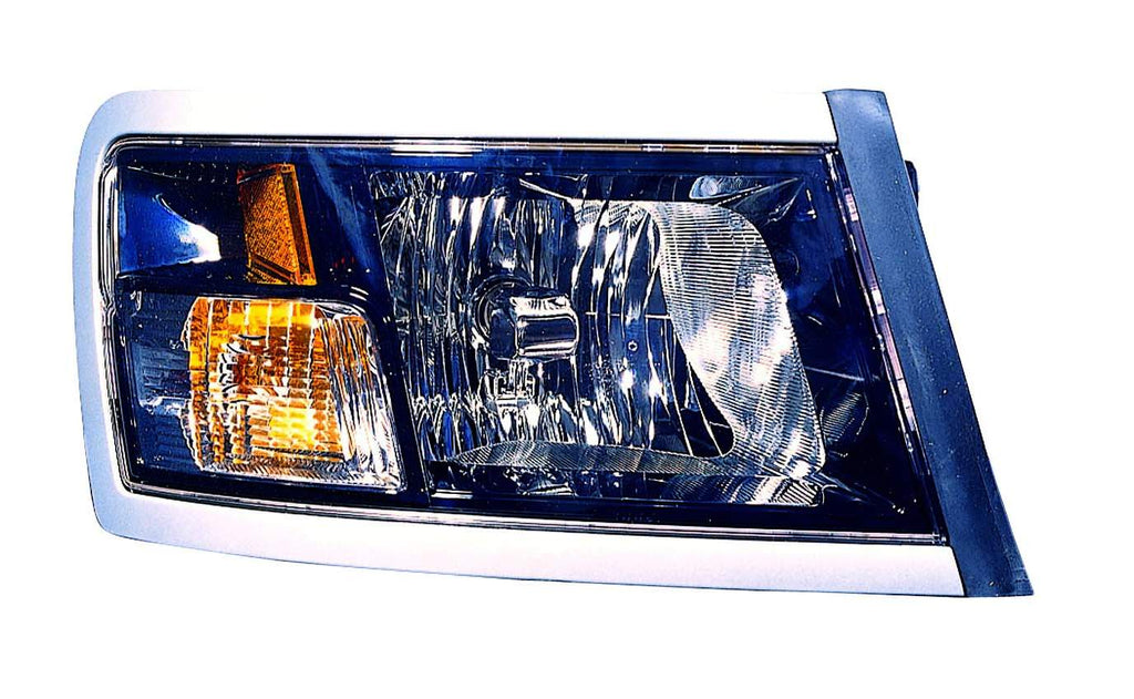 For Dodge Dakota Pickup 2008 09 10 2011 Headlight w/ Black Bezel Passenger Side CAPA Certified 1EK58WS2AF CH2519127C