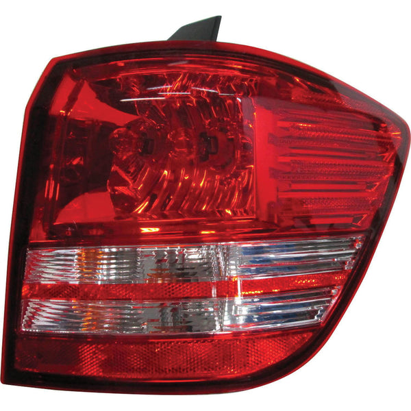 For Dodge Journey 2009 Tail Light Outer Passenger Side CAPA Certified 68185888AA CH2819126C