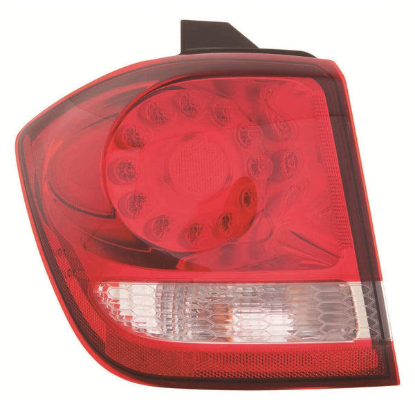 For Dodge Journey 2009-2020 Tail Light Outer w/ LED Chrome Driver Side CAPA Certified 68078465AD CH2804105C