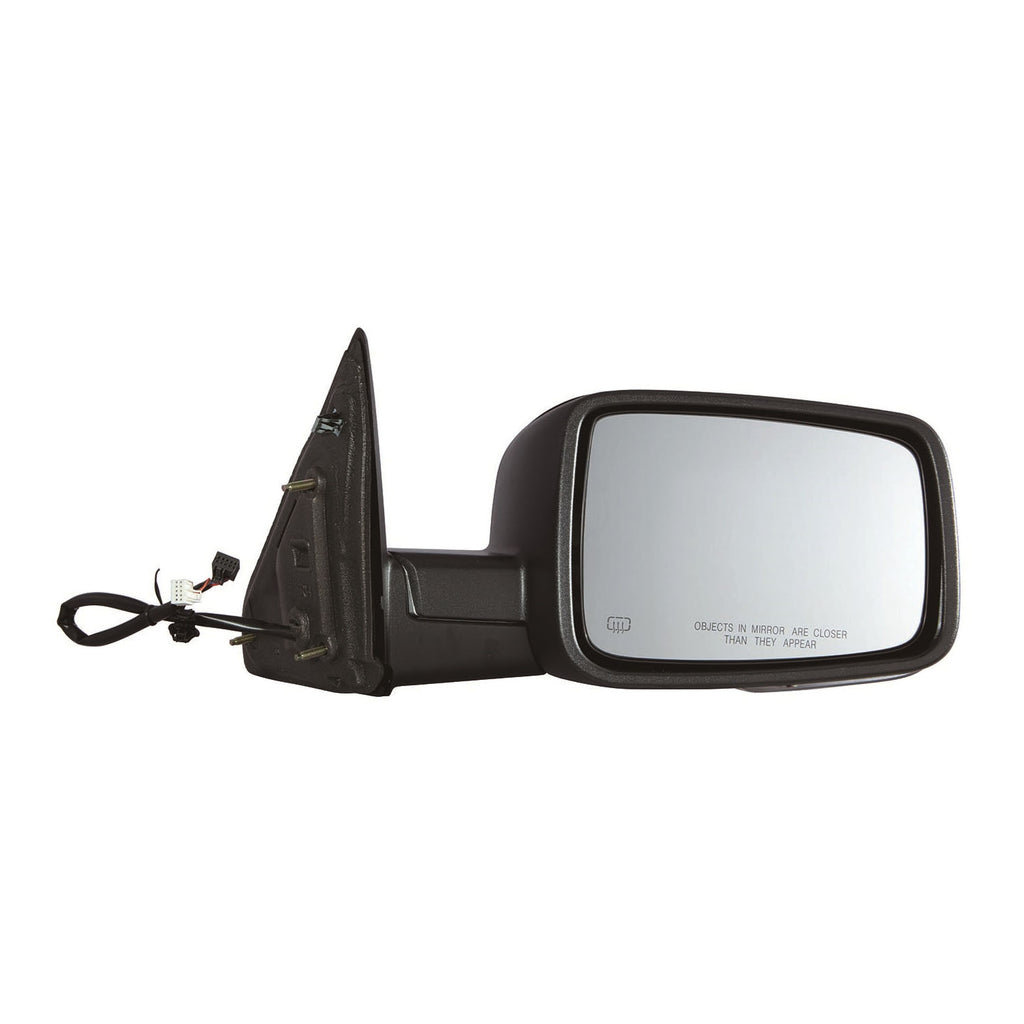 For Dodge Ram PU 1500 2009 Power Heated w/ Signal PDL Mirror Black Passenger Side (Paint-to-Match) 1FX361XRAD CH1321293