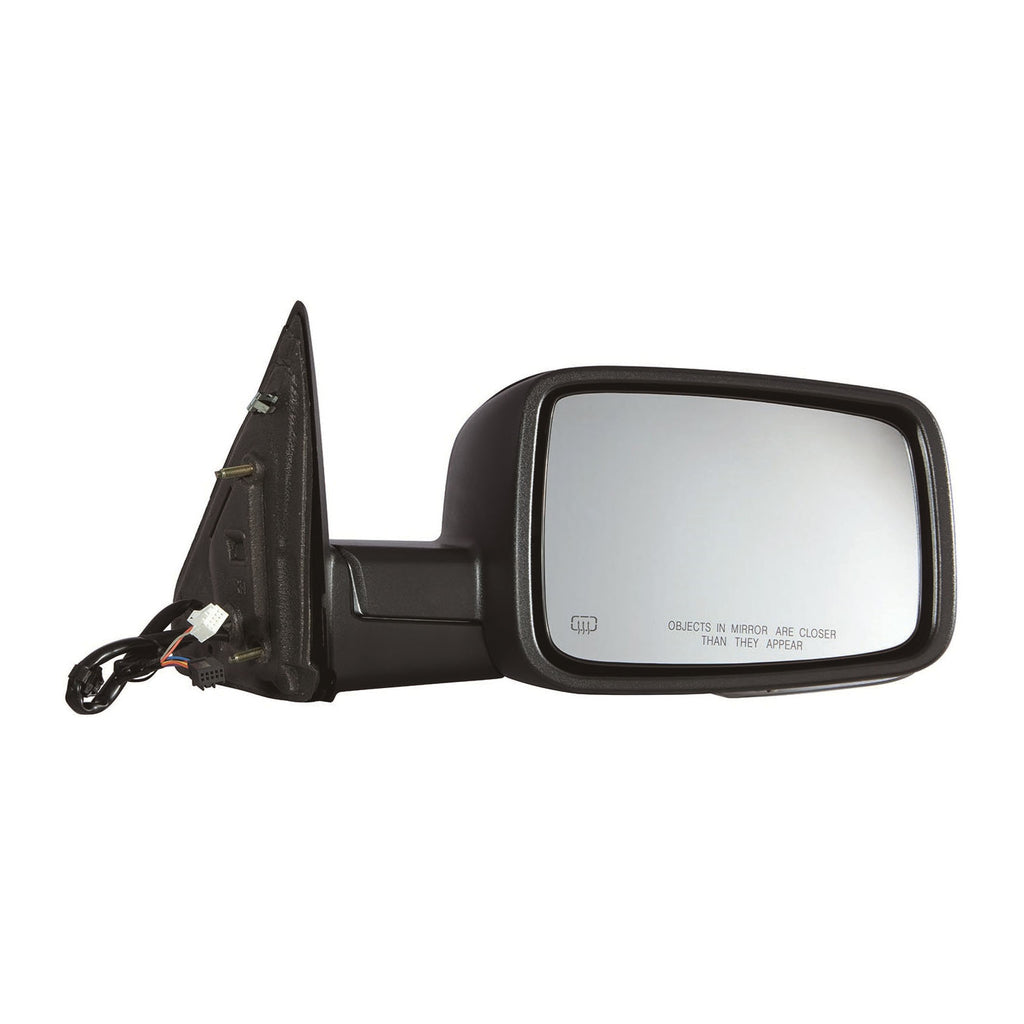 For Dodge Ram PU 1500 2009 Power Heated w/ Signal PDL Mirror Passenger Side (Textured) 68026558AD CH1321304