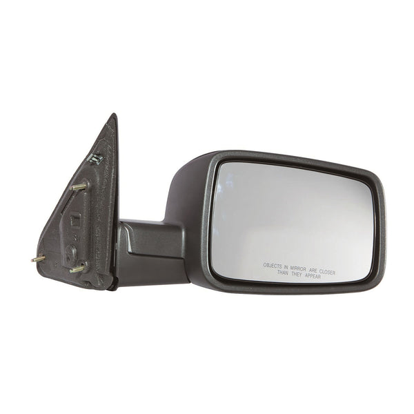 For Dodge Ram PU 1500 2009 10 11 2012/ 2500 2010 11 2012 Manual Non-Heated w/o TOWING Pkg Mirror Passenger Side (Textured) 55372068AI CH1321308