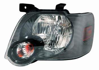 For Ford Explorer 2007 2008 XLT w/ IRONMAN Pkg/ '2009 2010 Sport Pkg/ Explorer Sport TRC 2008 09 2010 ADRENALIN Headlight Black Driver Side CAPA Certified 8L2Z 13008 B FO2502230C
