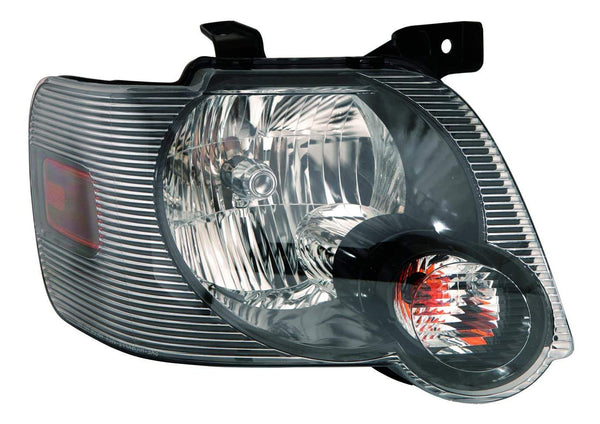 For Ford Explorer 2007 2008 XLT w/ IRONMAN Pkg/ '2009 2010 Sport Pkg/ Explorer Sport TRC 2008 09 2010 ADRENALIN Headlight Black Passenger Side CAPA Certified 8L2Z 13008 A FO2503230C