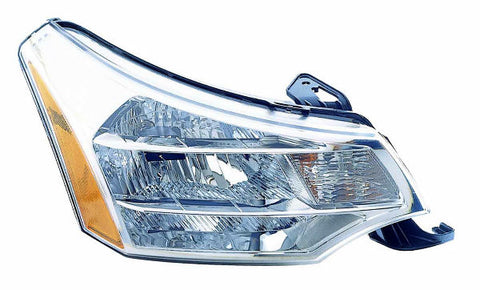 For Ford Focus Sedan 2008 09 10 2011 Headlight Assembly(2010 2011 Sedan S,SE,SEL) Passenger Side CAPA Certified 8S4Z 13008 E FO2503244C