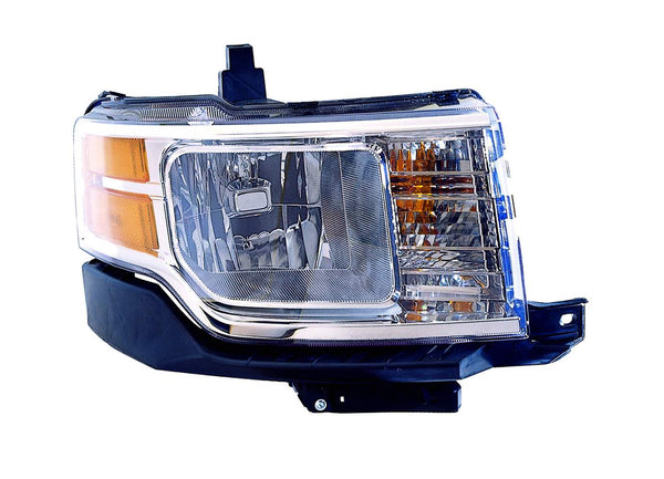 For Ford Flex 2009 10 11 2012 Headlight Halogen Passenger Side CAPA Certified 8A8Z 13008 A FO2503266C