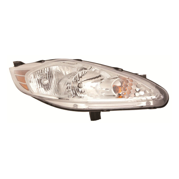 For Ford Fiesta Sedan/ HB 2011 12 2013 Headlight S/ SE/ SES/ SEL/ TITANIUM w/o Appearance Pkg Chrome Passenger Side BE8Z 13008 A FO2503295