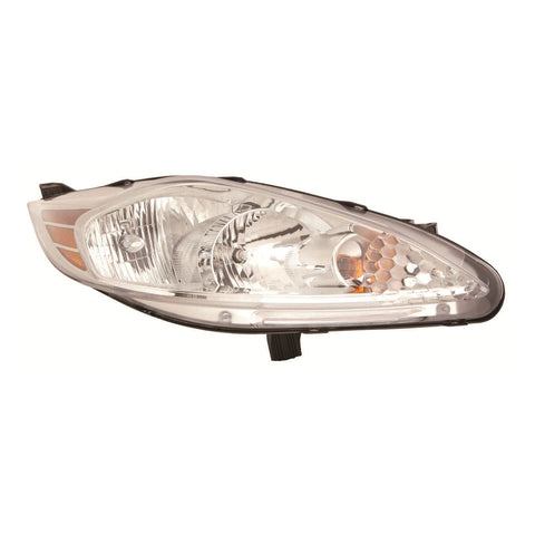 For Ford Fiesta Sedan/ HB 2011 12 2013 Headlight S/ SE/ SES/ SEL/ TITANIUM w/o Appearance Pkg Chrome Passenger Side BE8Z 13008 A FO2503295