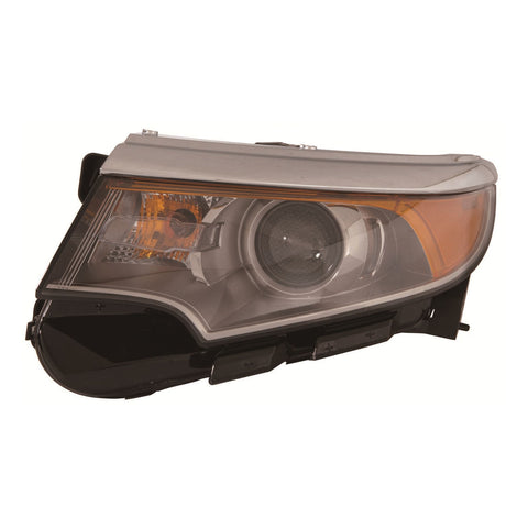 For Ford Edge 2011 12 13 2014 Headlight SEL/ Sport w/ Appearance Pkg Halogen w/o LOGO Driver Side CAPA Certified BT4Z 13008 H FO2502292C