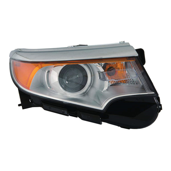 For Ford Edge 2011 12 13 2014 Headlight SE/ Limited/ SEL w/o Appearance Pkg Halogen w/o LOGO Passenger Side BT4Z 13008 A FO2503291