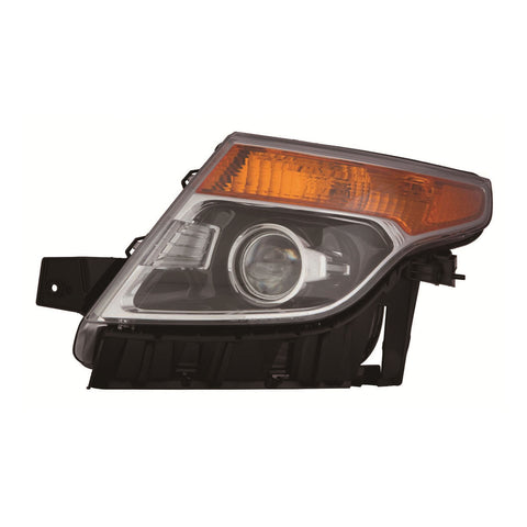 For Ford Explorer 2011 12 13 14 2015 Headlight Halogen w/o ADJUST(2013 14 2015 BASE/ XLT.Limited) w/o LOGO Driver Side BB5Z 13008 N FO2502301
