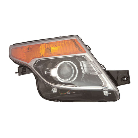 For Ford Explorer 2011 12 13 14 2015 Headlight w/ HID w/o LOGO Passenger Side BB5Z 13008 U FO2519127