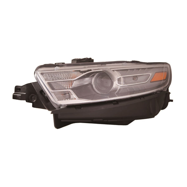 For Ford Taurus 2013 2014 (TO 2/ 6/ 14)/ Police 2014 2015 (From 2/ 3/ 14) Headlight Halogen w/o LOGO Driver Side CAPA Certified DG1Z 13008 C FO2502310C