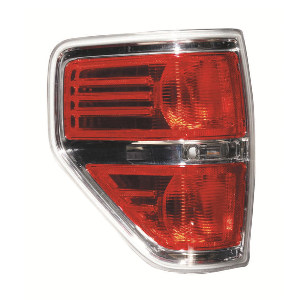 For Ford F-150 2009 10 11 12 13 2014 Tail Light STYLESIDE FX2 Chrome ACCENT Driver Side BL3Z 13405 B FO2818143