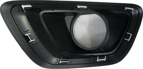 For Chevrolet Colorado 2015 16 17 18 19 2020 Fog Light BASE/ 2021 2022 LT/ WT/ Z71 Bezel w/ Fog Light 2 Driver Side 22891700 GM1038176