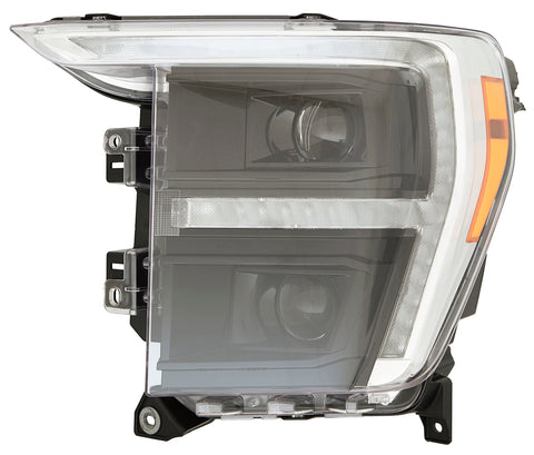 For Ford F-150 LIGHT DUTY 2021 22 2023 Headlight Halogen w/ DRL w/ LED SEQUENTIAL/ SWIPING Turn Signal Lamp SET  FO2505152