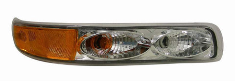 For Chevrolet Silverado Pickup 1999 00 01 2002 Parking Signal Light TWIN EYES Chrome  GM2522126
