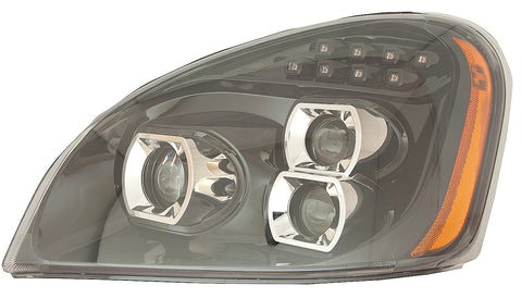 For Freightliner Cascadia 2008-2017 Headlight Projector FULL LED w/ DRL Driver Side