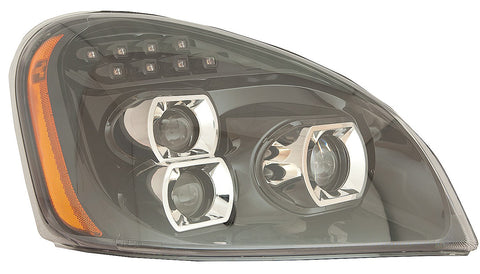 For Freightliner Cascadia 2008-2017 Headlight Projector FULL LED w/ DRL Passenger Side